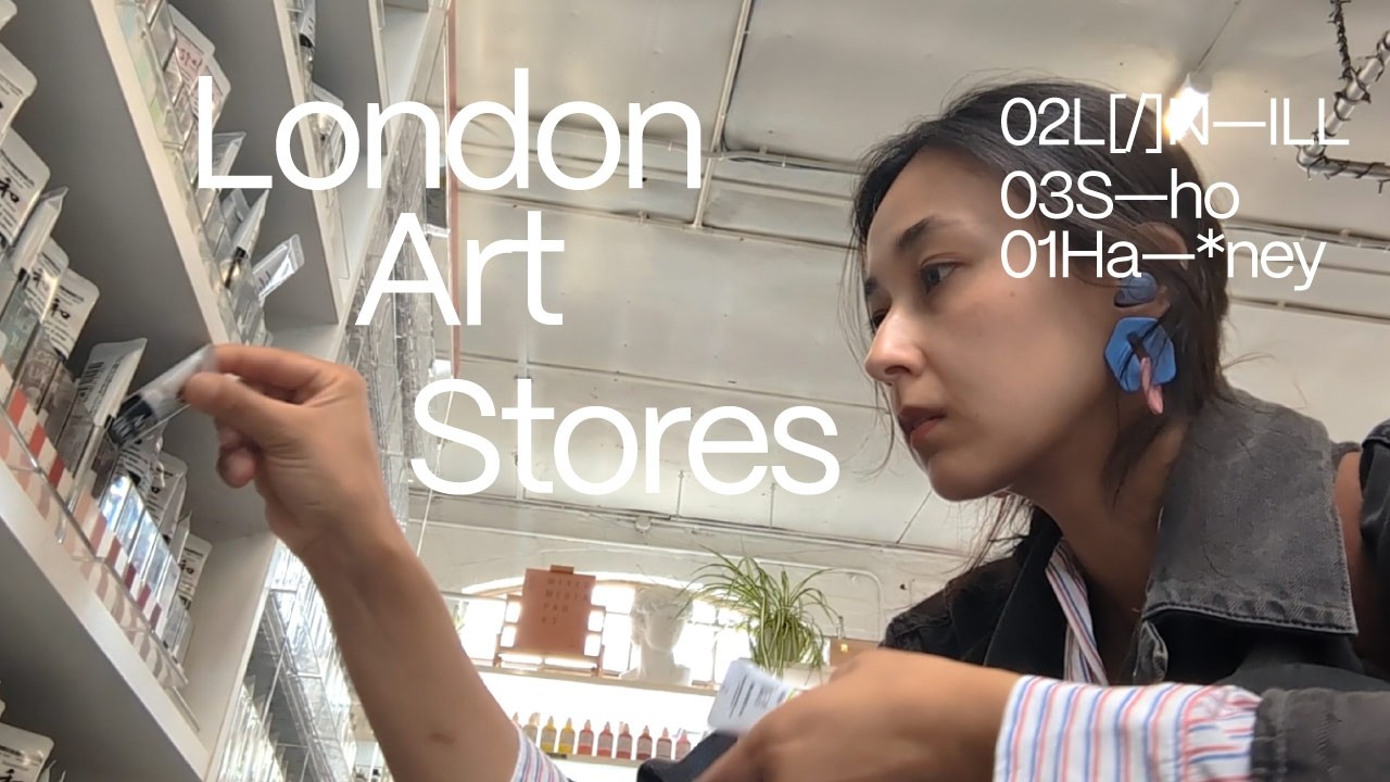 Losing track of time in London art stores