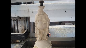 4 axis CNC router for vertical sculpture engraving