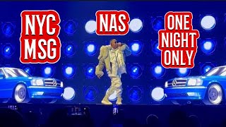 NAS Performing Live KING'S DISEASE TRILOGY, ONE NIGHT ONLY, NYC MSG, SOLD OUT, FEB.24TH 2023 HITBOY
