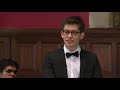 Adam Wilkinson Hill | The Arab World Has Failed The Palestinian People (1/8) | Oxford Union