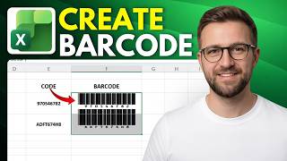 How to create a barcode in Microsoft Excel (Step By Step 2026)