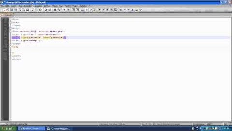Tagalog HTML PHP Tutorial - Basic Login form