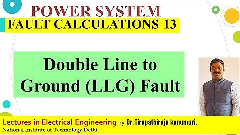 PS94 Double Line to Ground LLG Fault