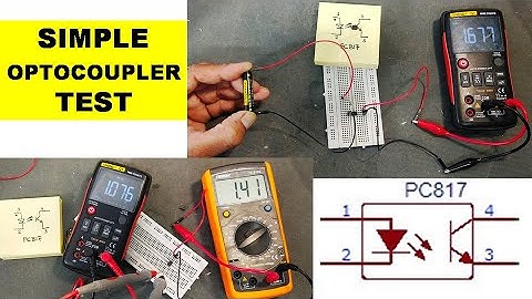{762} Very Simple Optocoupler Testing, Opto-Isolator Test