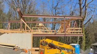 Modern House Part- 11 Second floor steel,  wood beams and a bad case of wrong-side-of-the-tab-itis by Jake Rosenfeld 42,706 views 2 months ago 1 hour, 34 minutes
