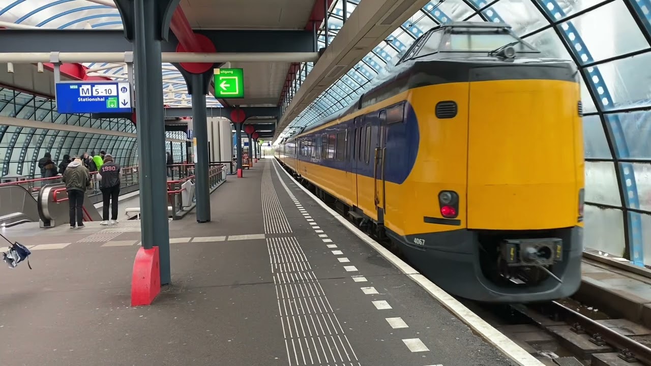 Treinen in Amsterdam Sloterdijk 2022