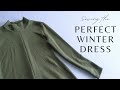 Sewing the perfect winter dress in one day  a day in my sewing life