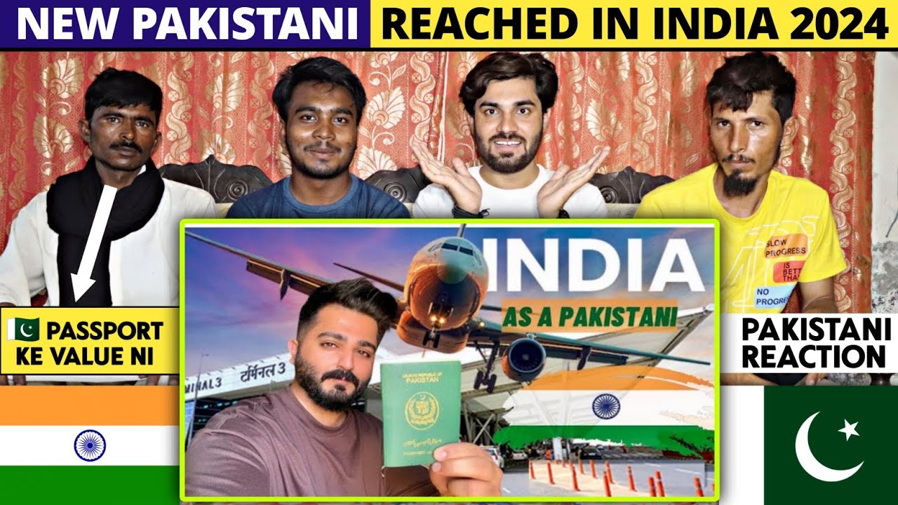 Shan Rajput Pakistani 🇵🇰 reaches INDIA 🇮🇳 A DREAM COME TRUE! - Pakistani Reaction ...