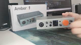 ESI Amber i1 Professionelles 24 bit 192 kHz USB Audio Interface, Professionelle Aufnahmen mit Mikrof