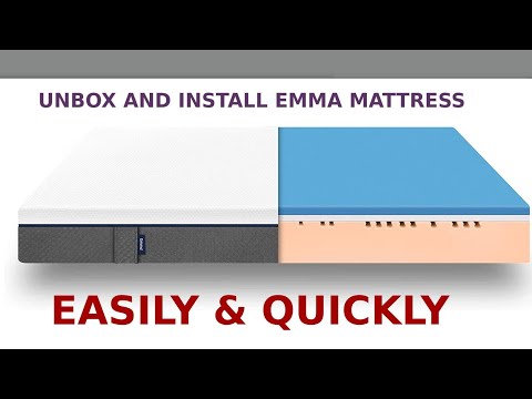 How To Unbox & Install Your Emma Mattress