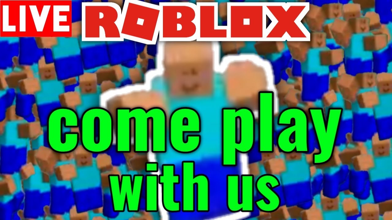 Random Roblox Games Play With Us Youtube - random games to play on roblox