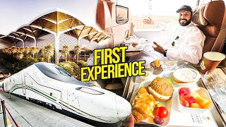 Most Luxurious Haramain HIGH SPEED Railway 🚅 Madina to Jeddah