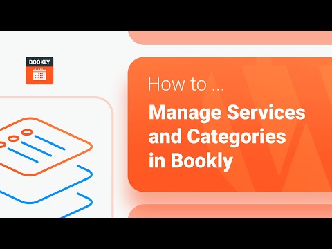 How to manage Services and Categories in Bookly PRO