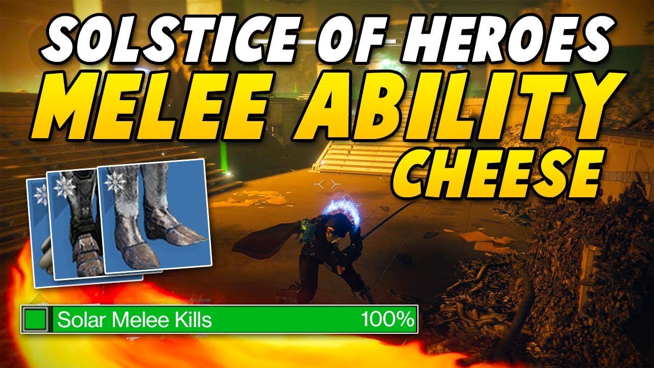 GET CHARGED MELEE KILLS FAST - Upgrade Solstice of Heroes Gear Quickly! (Destiny 2)