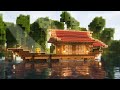 How to build a japanese boat  ship in minecraft  building tutorial