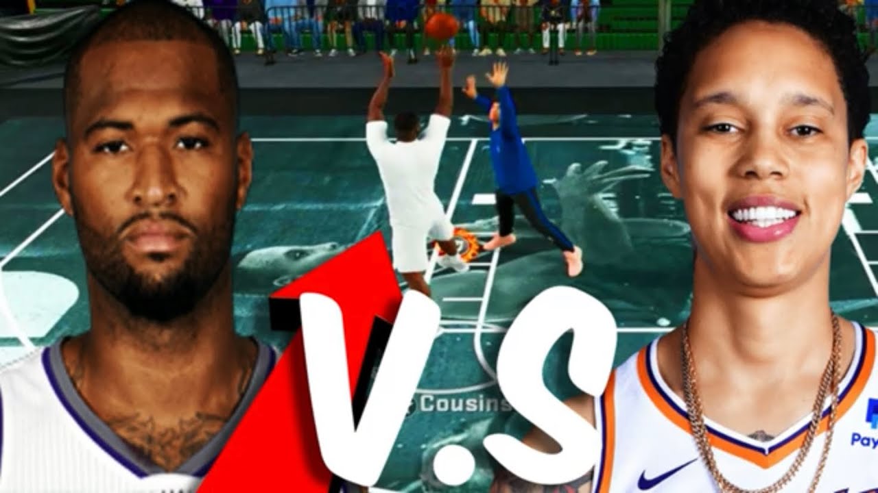 I put DEMARCUS COUSINS VS BRITTNEY GRINER in Nba2k23 YouTube