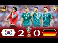 كوريا تصدم العالم و تطرد ألمانيا من الدور الأول من المونديال ألمانيا 0 2 كوريا الجنوبية 4K 