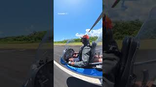 ✈️💨 Just touched down at Hana Airport in the AutoGyro MTO 2017 — full autorotation landing!