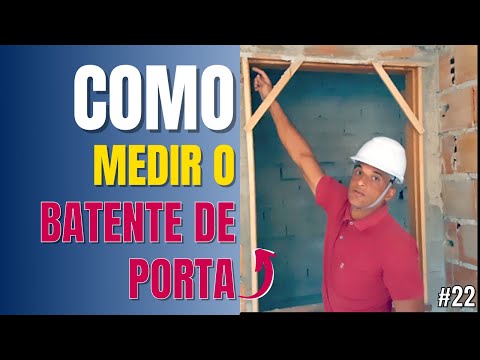 Vídeo: Por que é importante saber o tamanho das molduras das portas