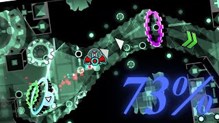 (New Hardest) Subsonic 73% (EXTREME DEMON) - LDM - Geometry Dash