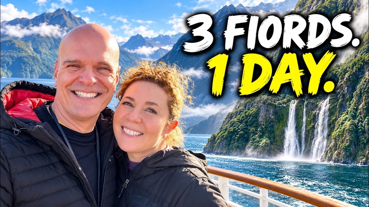 3 New Zealand Fiords in One Day — Milford, Doubtful & Dusky Sound