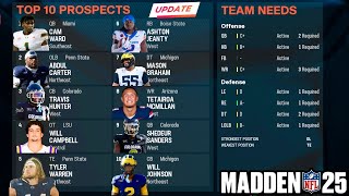 *NEW* How To Get The 2025 NFL Draft Class in Madden 25