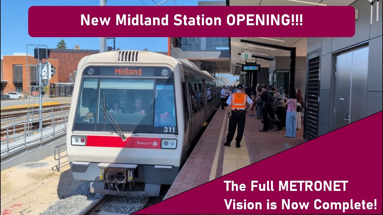 New Midland Station OPENING!!! - The Full METRONET Vision is Now Complete!*