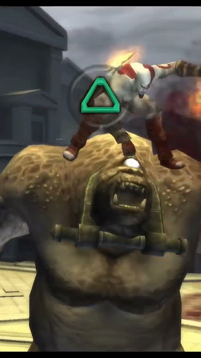 Brutal eye gouging in God of War Chains of Olympus on PS3