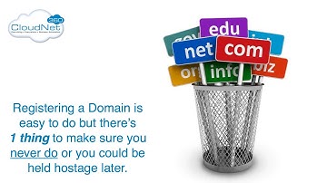 Domain Name Registration - Doing It Right