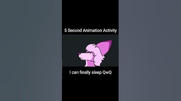 5 Second Digital Animation Activity (#furry #animation). Song: Take a Slice by Glass Animals