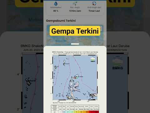Gempa Terkini Maluku