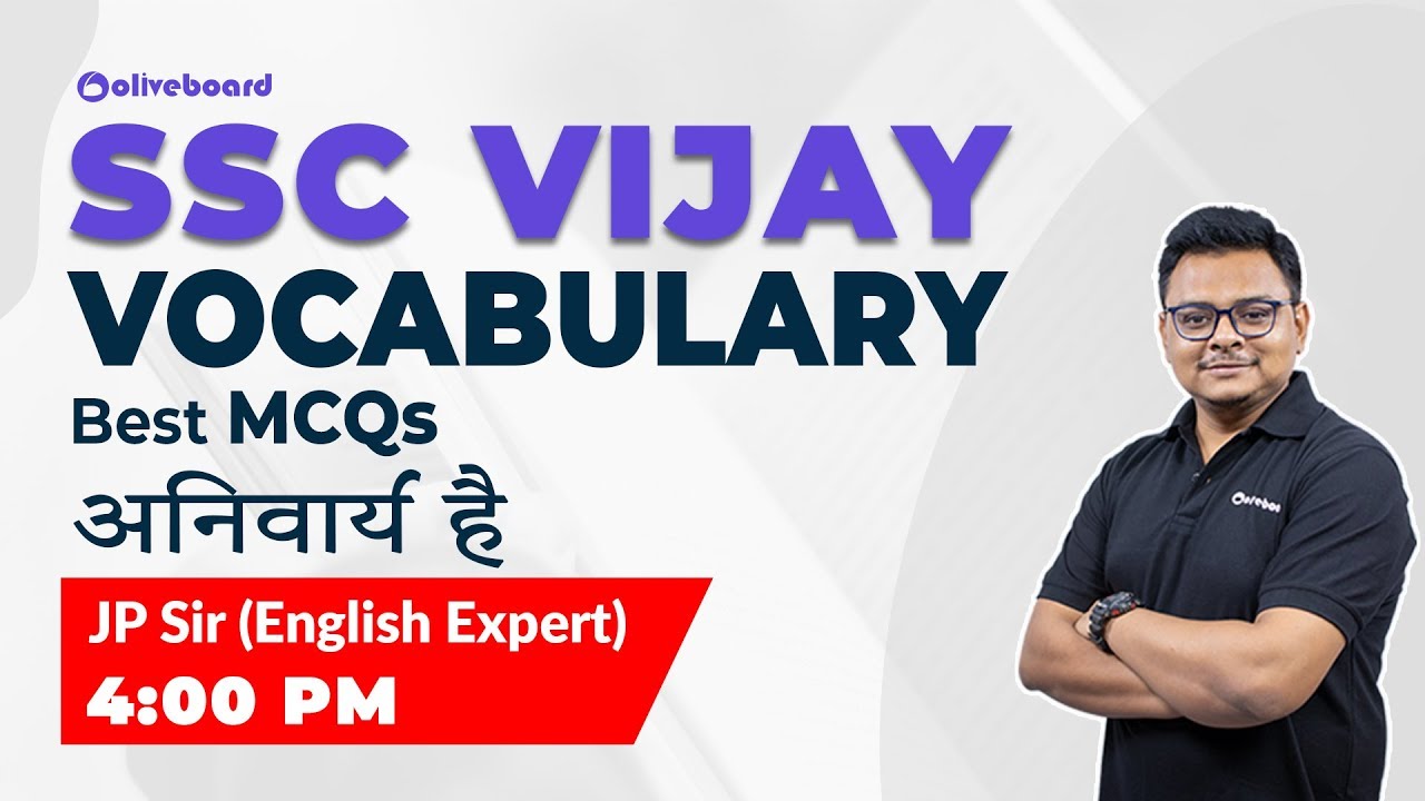 Vocabulary For SSC CGL High Frequency Words SSC CGL SSC CHSL 