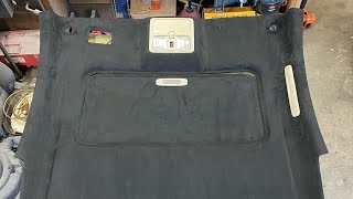 How to make a Custom Suede Headliner Regency Edition Finally Gets Suede Headliner