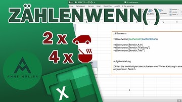 Die Funktion ZÄHLENWENN() einfach erklärt