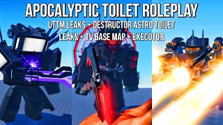 Executor Model Shown Uttvm Leaks Obliterator Destructor Leaks Apocalyptic Toilet Roleplay