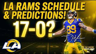 Can the LA Rams Go 17-0! | 2026 Schedule & Game-By-Game Predictions #sofirelarams #larams #nfl