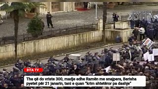 Tha që do vriste 300, madje edhe Ramën me snajpera, Berisha tani e quan “krim shtetëror pa dashje”