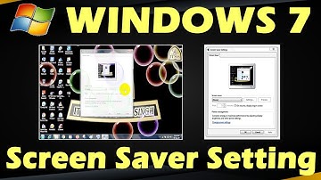 Screen Saver in Windows 7 | Screen Saver Setting In Windows 7 | Screen Saver in Computer|ScreenSaver