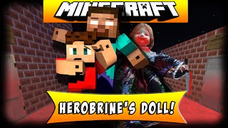 HEROBRINE'S DOLL! Minecraft Horror Map screenshot 4