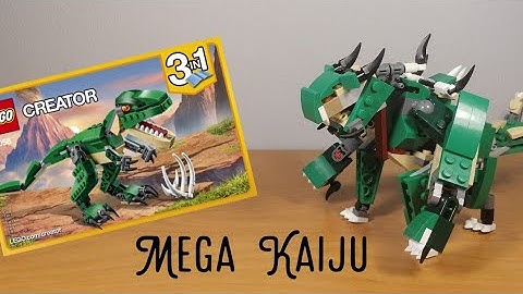 Lego 31058 alternate build Mega Kaiju