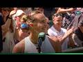 "I'm so happy to be back" | Aryna Sabalenka | On-Court Interview | Wimbledon 2025