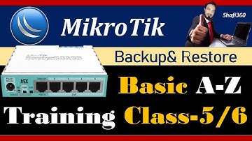 How To Backup Configuration in Mikrotik  Router using Winbox | MikroTik Router Backup and Restore