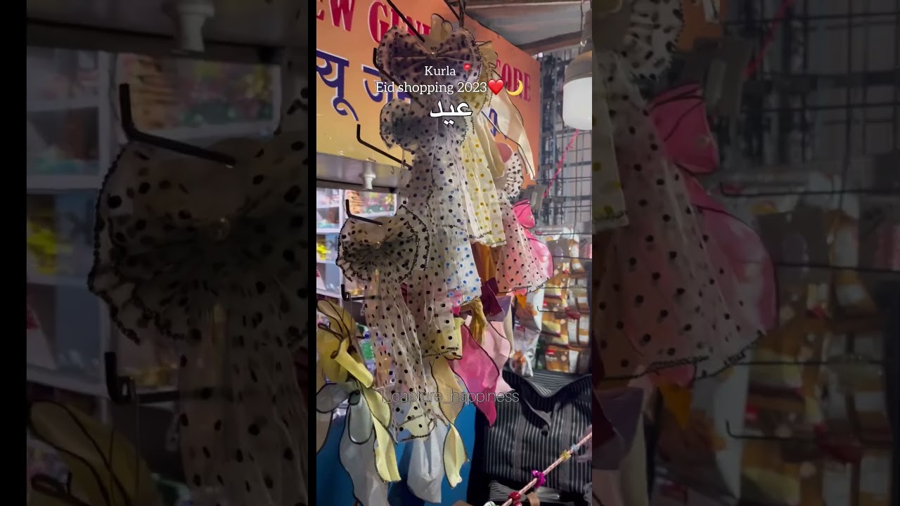 Eid Mubarak ❤️ Eid shopping at Kurla Market 📍