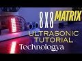 8X8 Matrix Display SECRETS with Ultrasonic Sensor #fypシ #viral #trending #diy #shorts