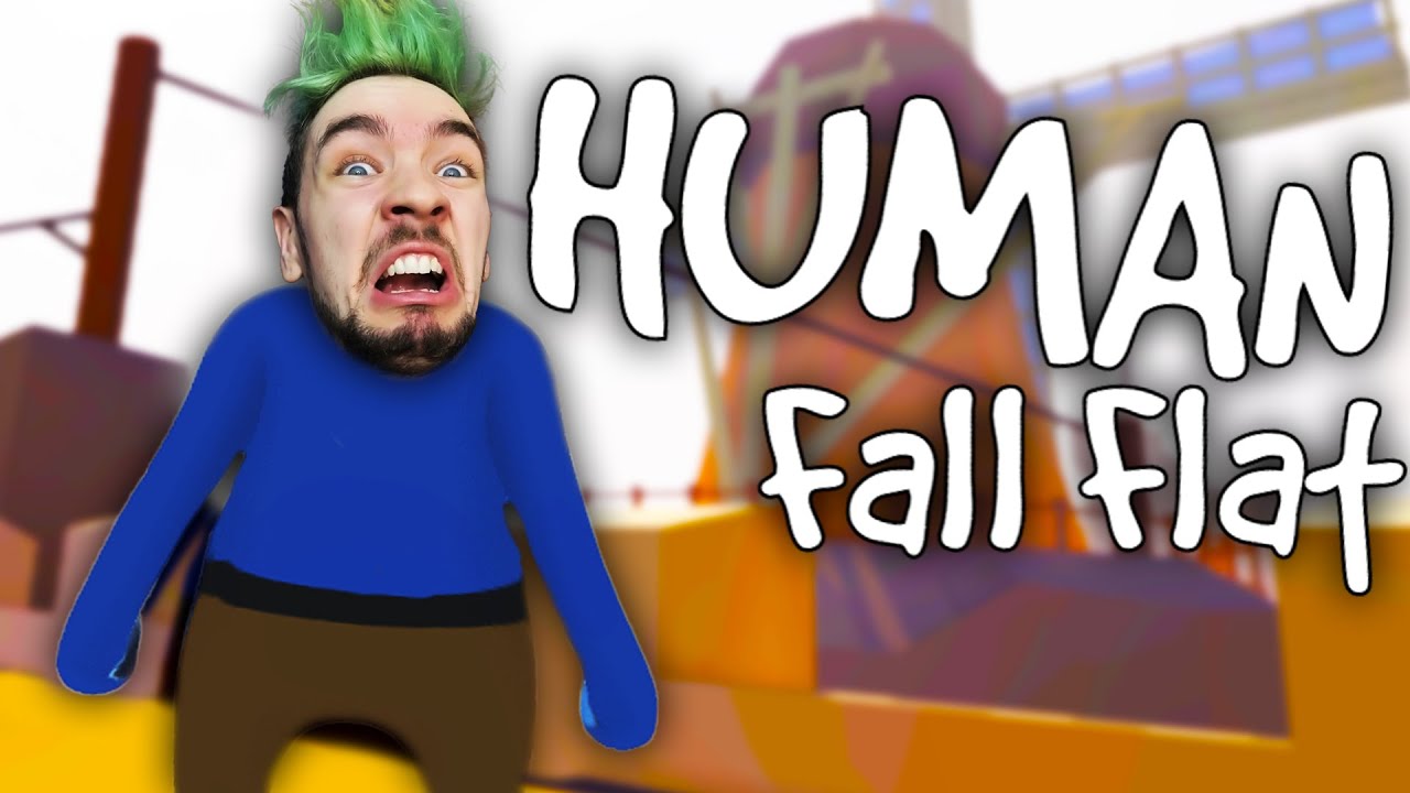 RIDE THE WINDMILL Human Fall Flat 3 YouTube