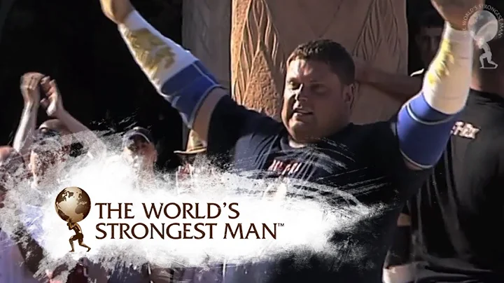 2010 Atlas Stones: Savickas v Shaw | World's Strongest Man