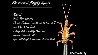 Tying a Pheasant Tail Mayfly Nymph - Tied by Matthias Dibiasi - DePunkt Fly