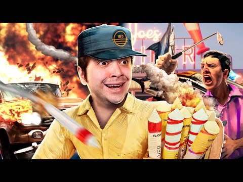 DESTRUINDO UMA CIDADE PRA FAZER ENTREGAS! - DELIVER AT ALL COSTS