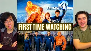 REACTING to *Fantastic 4 (2005)* THAT'S CHRIS EVANS?? (First Time Watching) MCU?