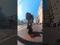 Sherman S - Roma - traffic jam Electric unicycle Summer '24 #electricunicycle #leaperkim #travel